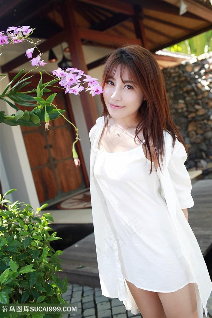 黑丝举牌女